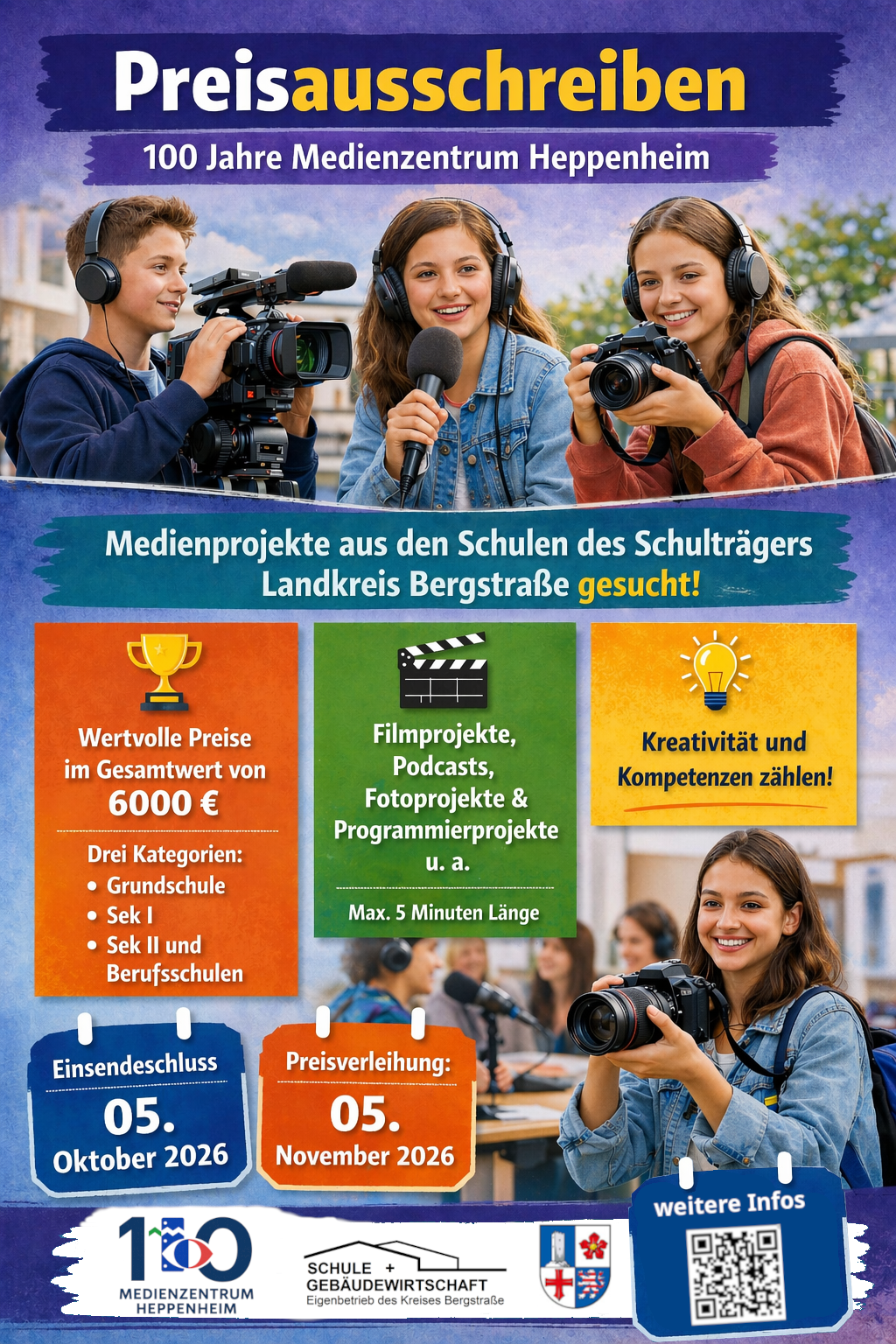 Plakat Preisausschreiben